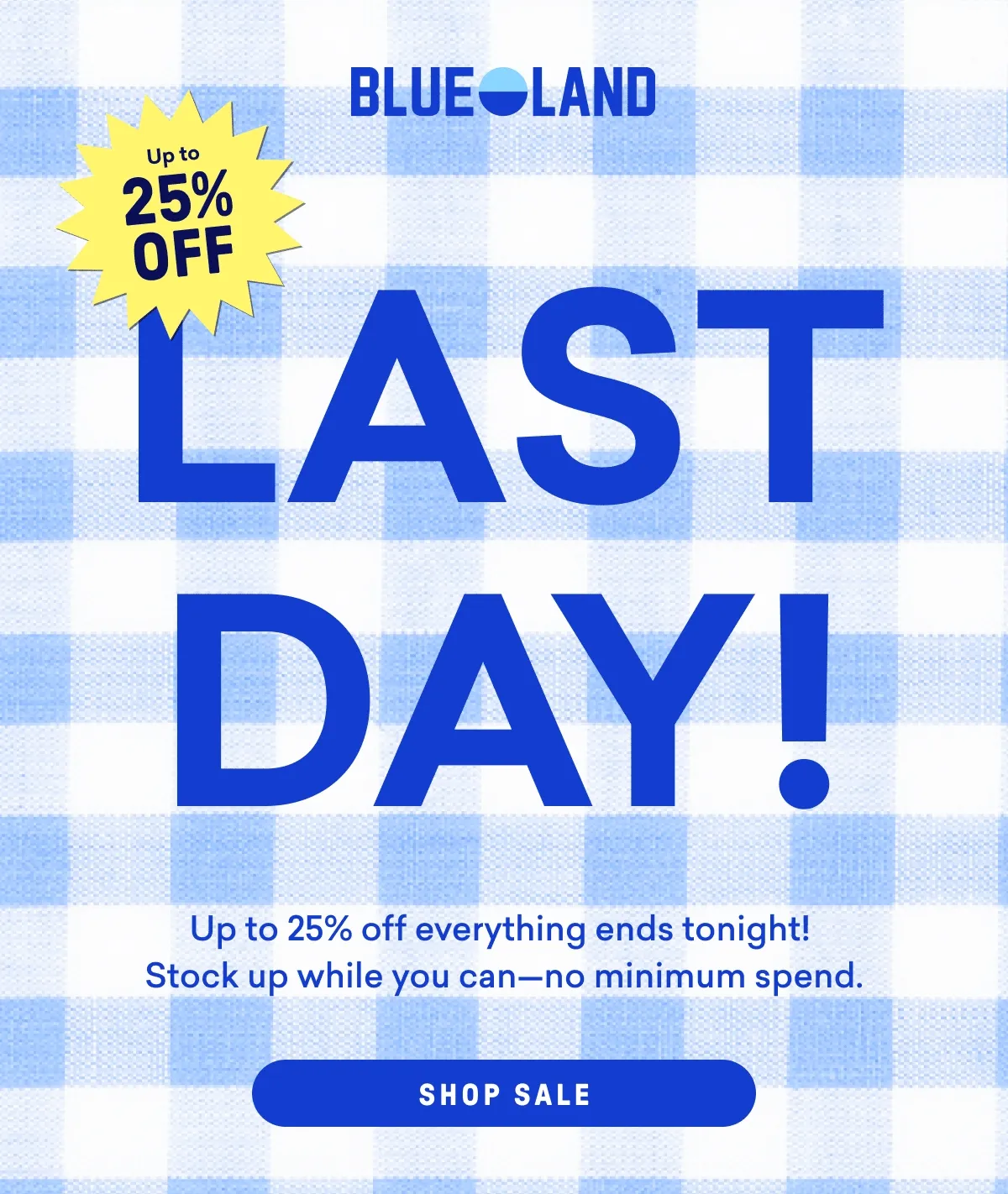 Get up to 25% off during our Memorial Day Sale!