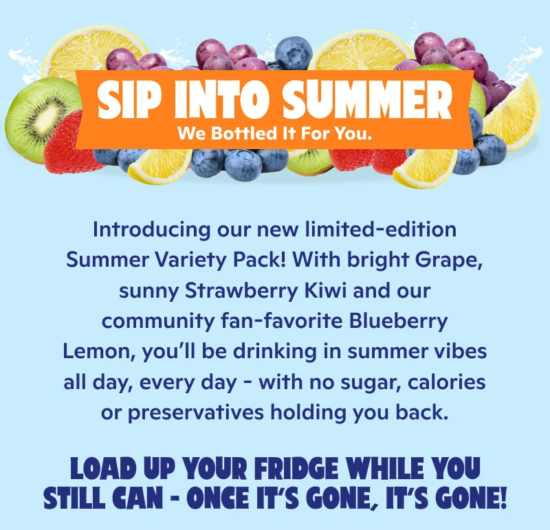 Introducing our limited-edition Summer Variety Pack!