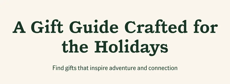 A Gift Guide Crafted for the Holidays