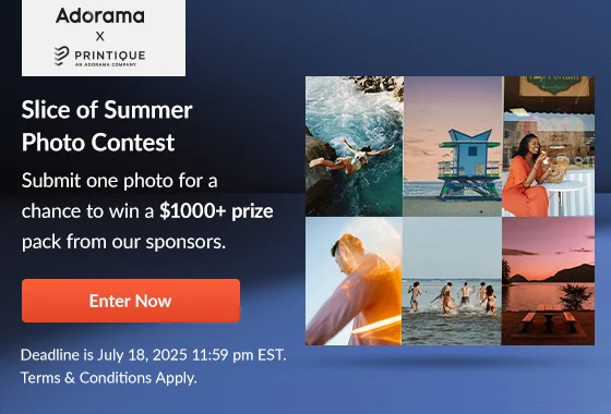 Adorama Printique Summer Contest | Enter Now