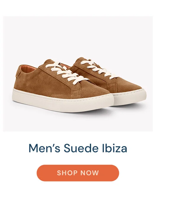 Men’s Suede Ibiza. Shop now