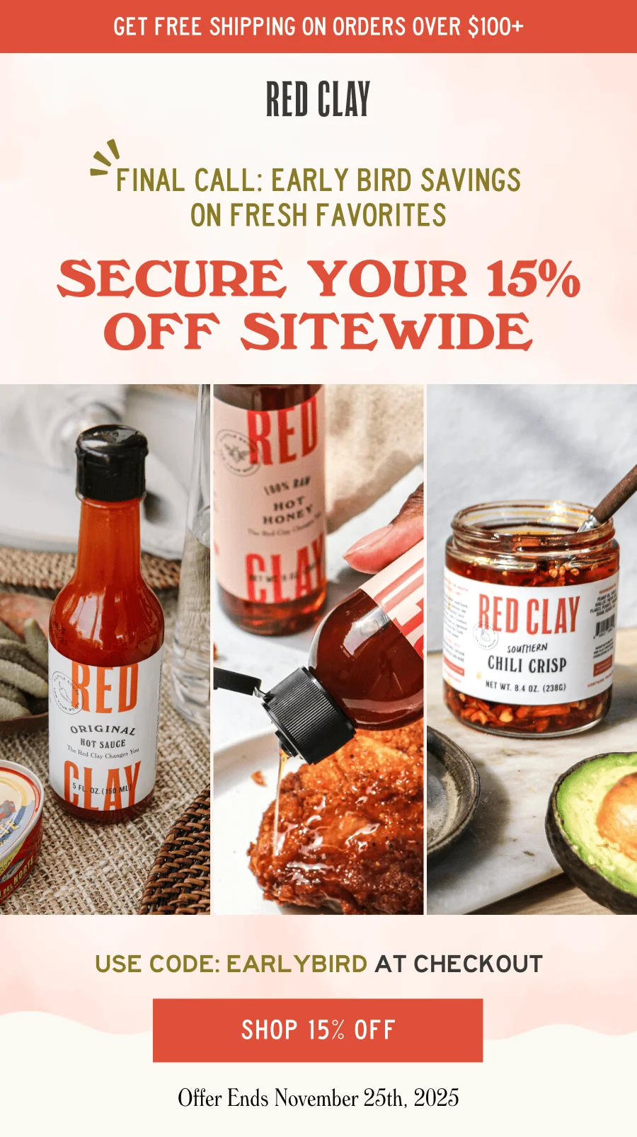 Final Call: Early Bird Savings on Fresh Favorites