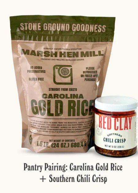 Pantry Pairing: Carolina Gold Rice + Southern Chili Crisp