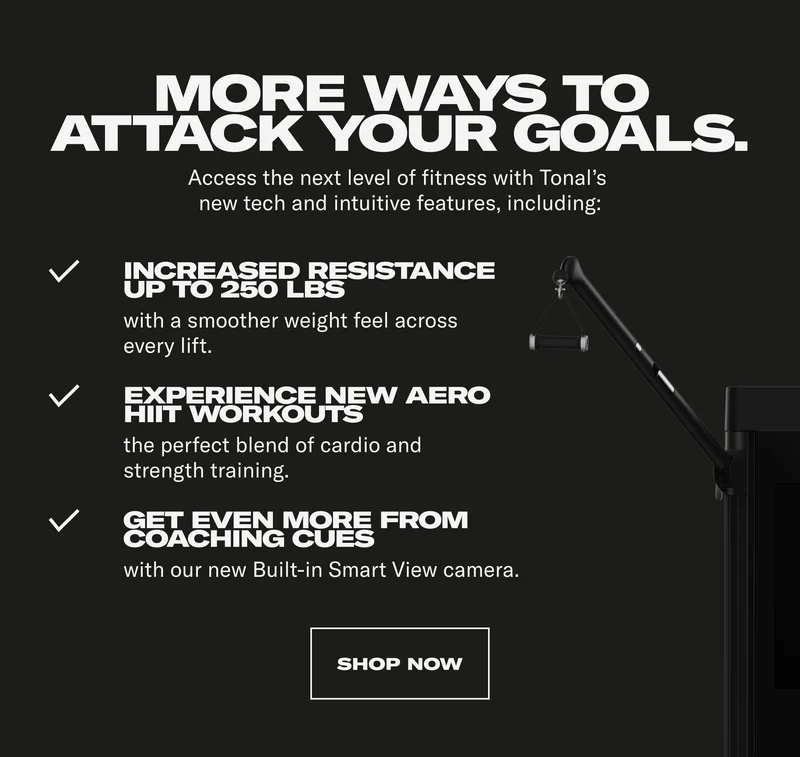 MORE WAYS TO ATTACK YOUR GOALS | SHOP NOW