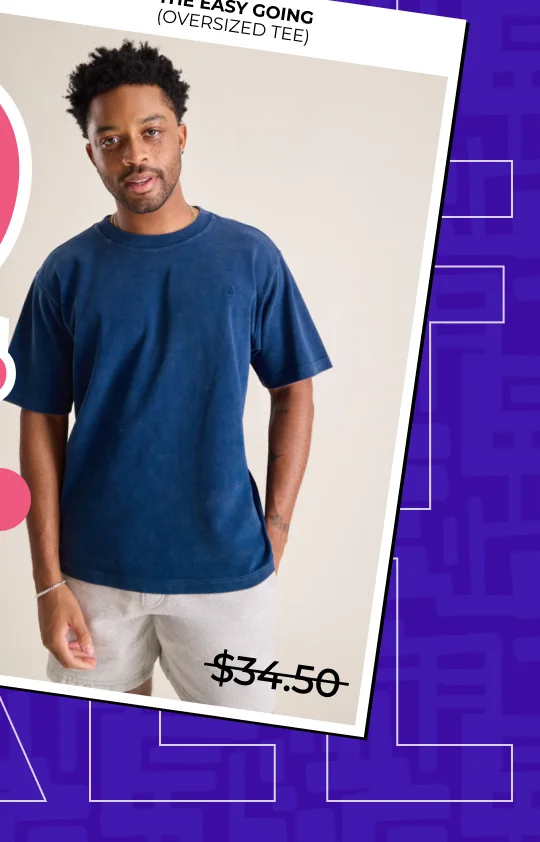 Oversized Tee: The Easy Going