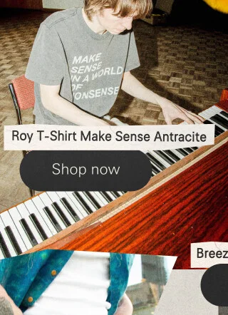 Roy T-Shirt Make Sense Antracite