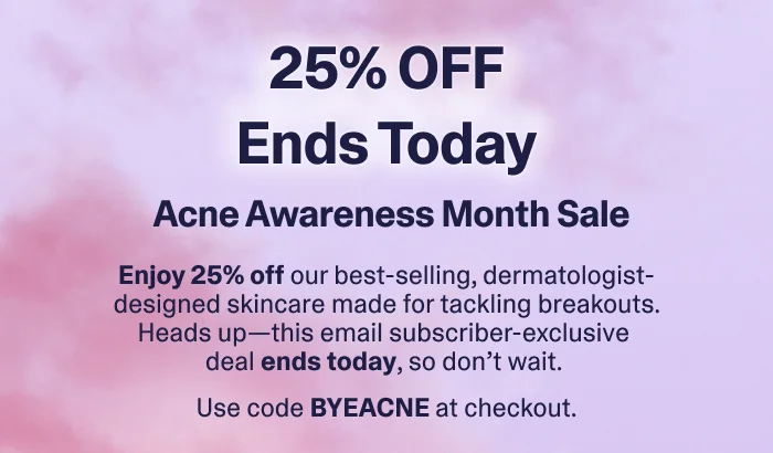 25% OFF Ends Today