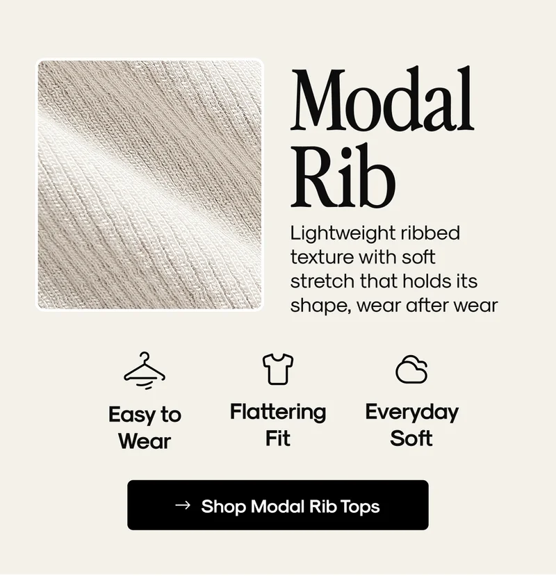 Shop Modal Rib Tops