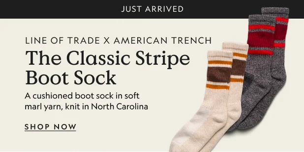 LoT X American Trench Retro Stripe Socks