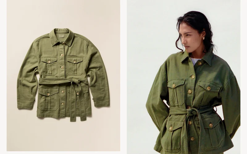 Soft Stretch Safari Jacket