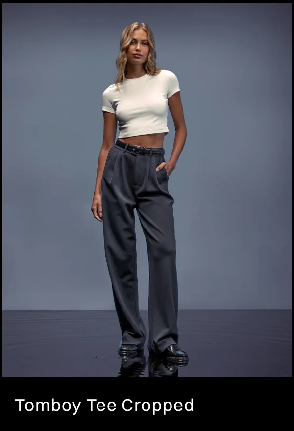 Tomboy Tee Cropped