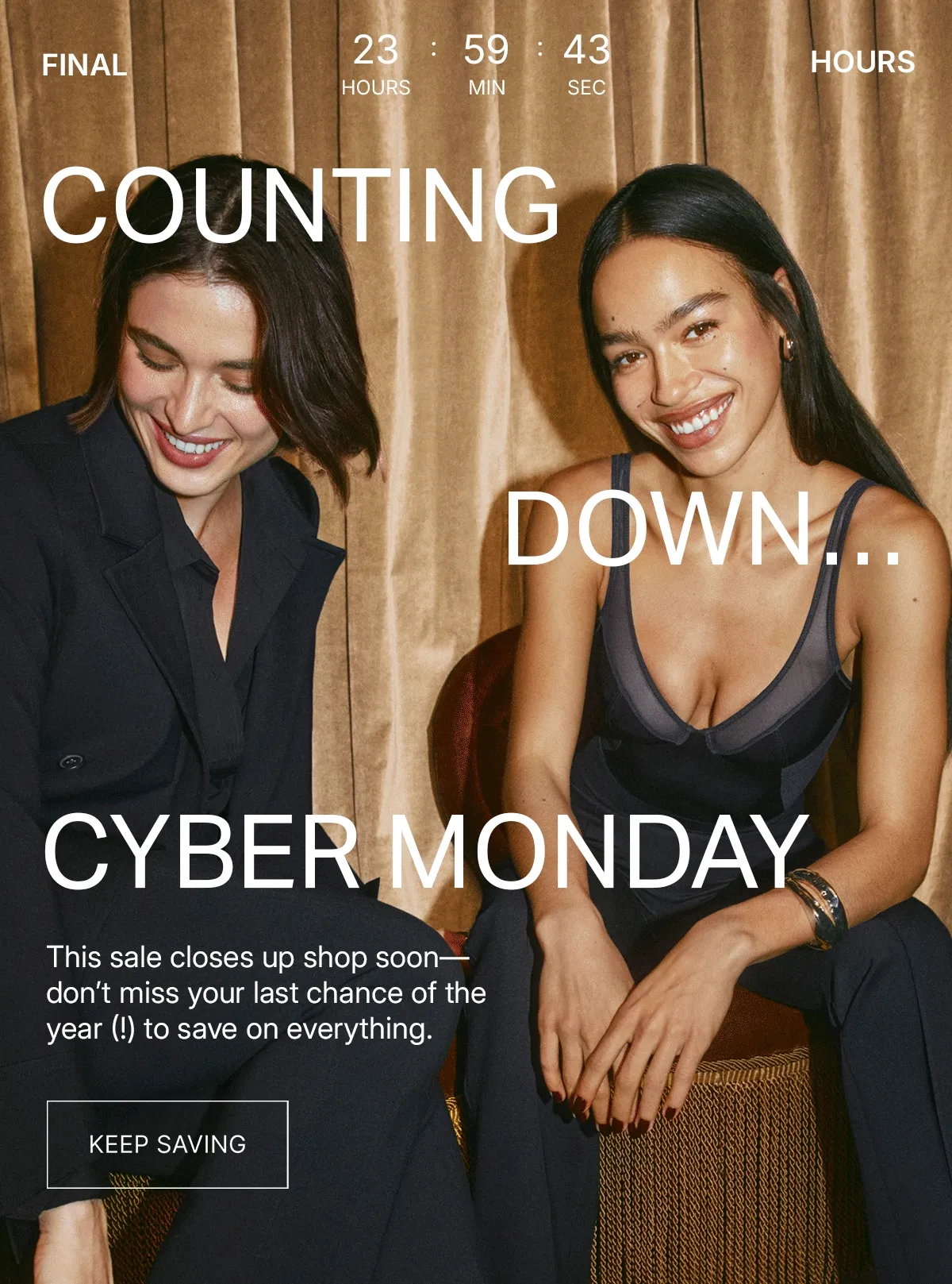 COUNTING DOWN...CYBER MONDAY