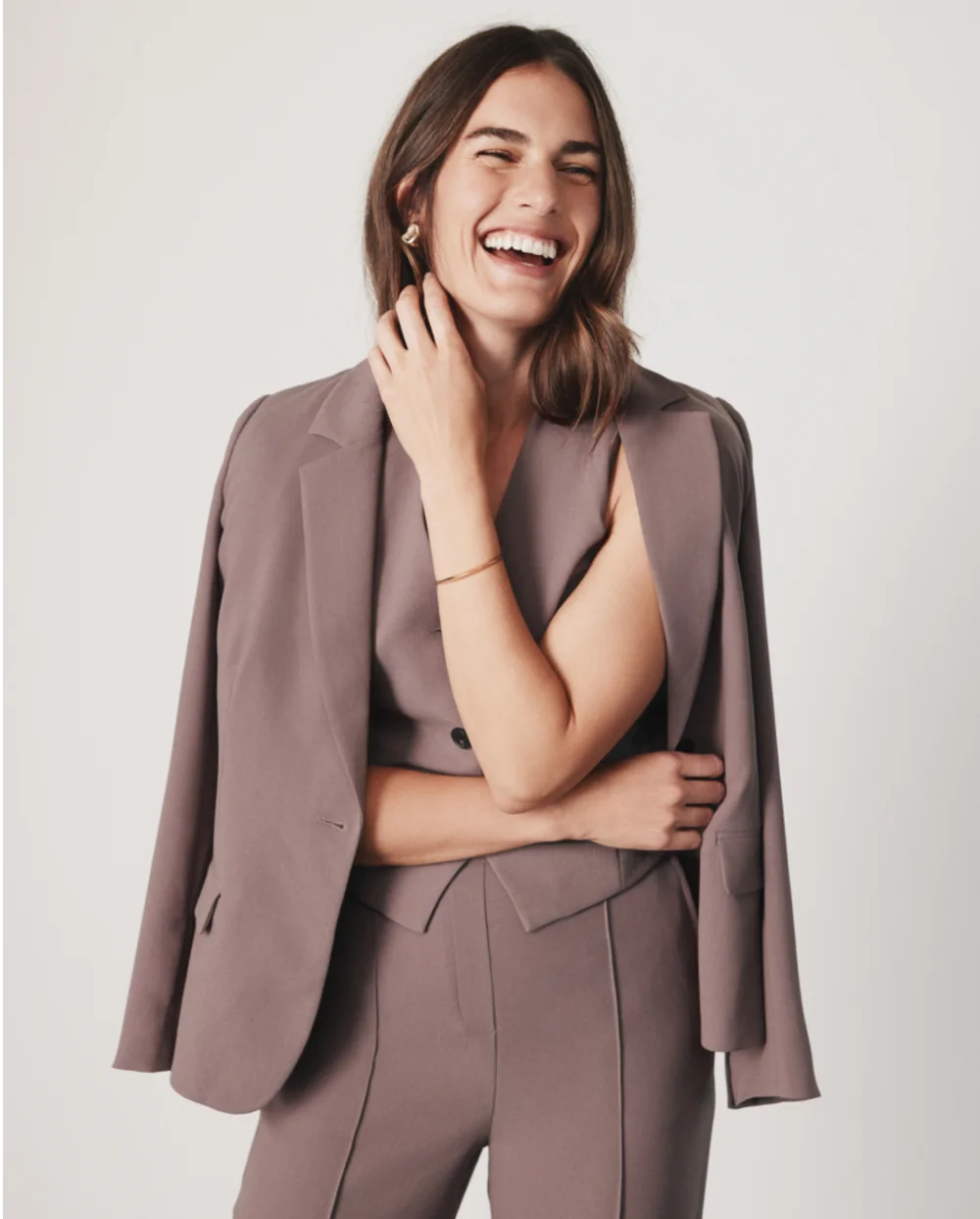 CREPE BLAZER