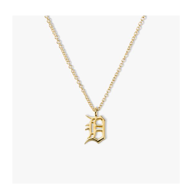Detroit "D" Necklace