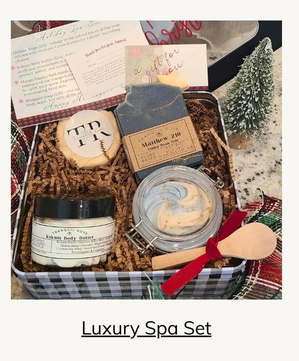 Tranquil Rose Luxury Spa Set