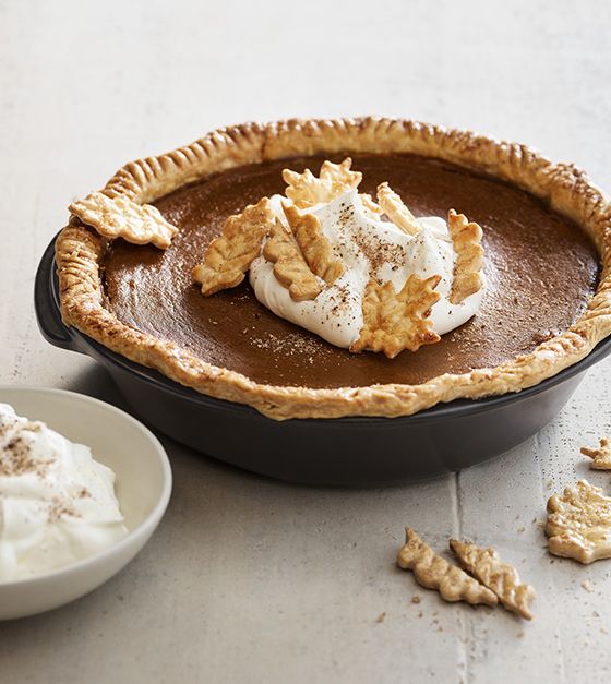 chai spiced pumpkin pie