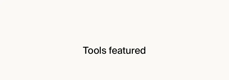 Tools featured