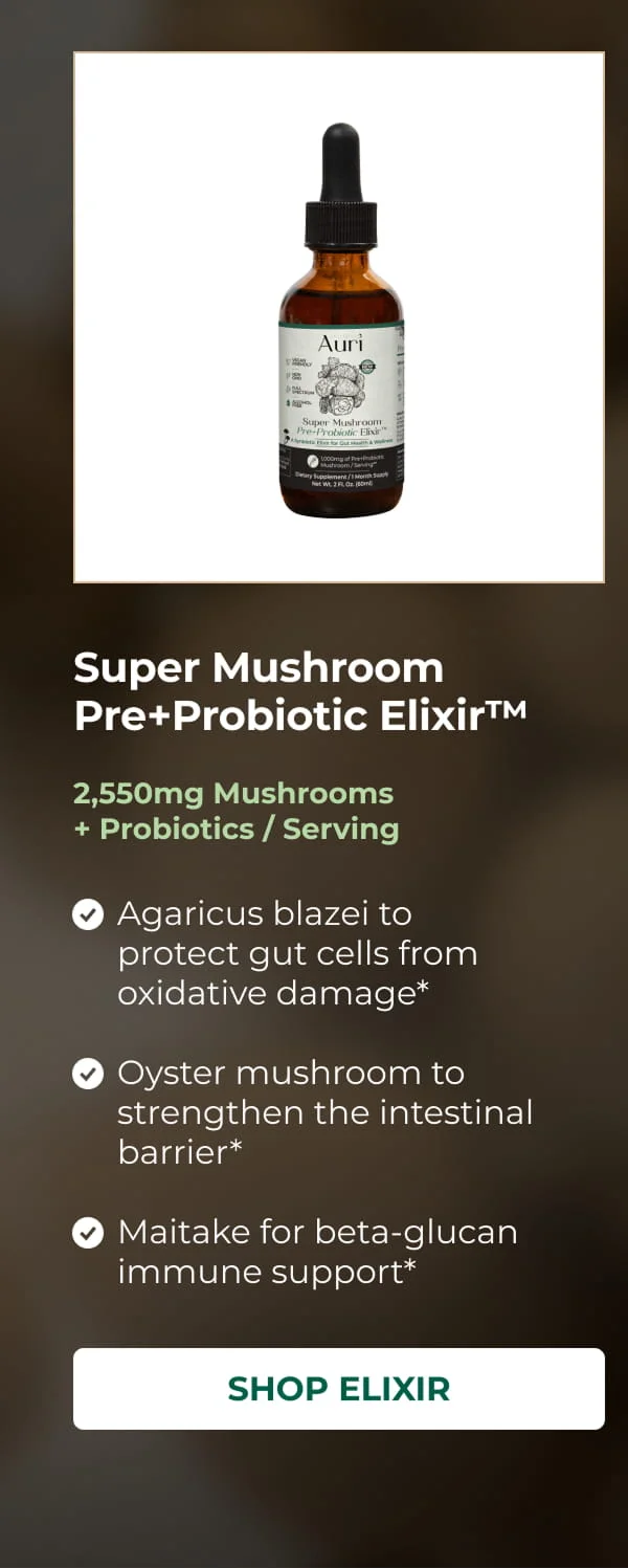 Super Mushroom Pre+Probiotic Elixir