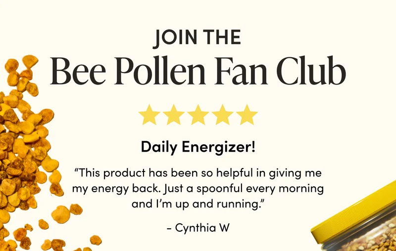 This product has been so helpful in giving me my energy back. Just a spoonful every morning and I’m up and running.”    - Cynthia W