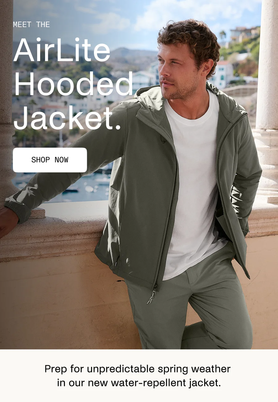 Meet the AirLite Hooded Jacket