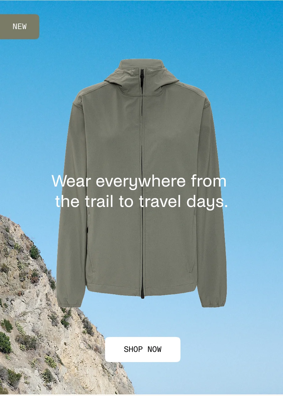 AirLite Men's Hooded Full Zip Jacket