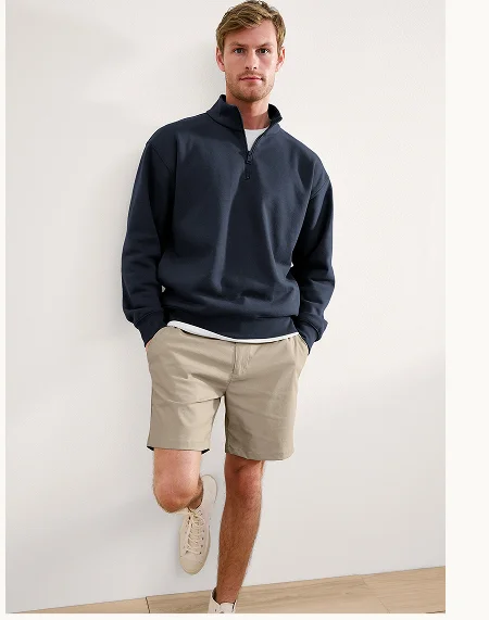 LuxeFleece Men's Half Zip Pullover