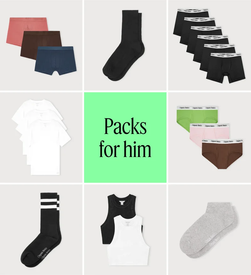 Packs for him