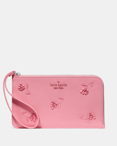 Lucy Floral Wristlet
