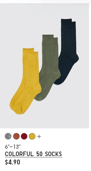 PDP 7 - COLORFUL 50 SOCKS