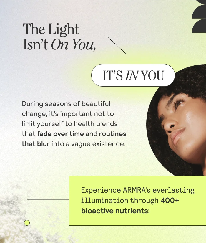 The Light isnt on you, it's on you.