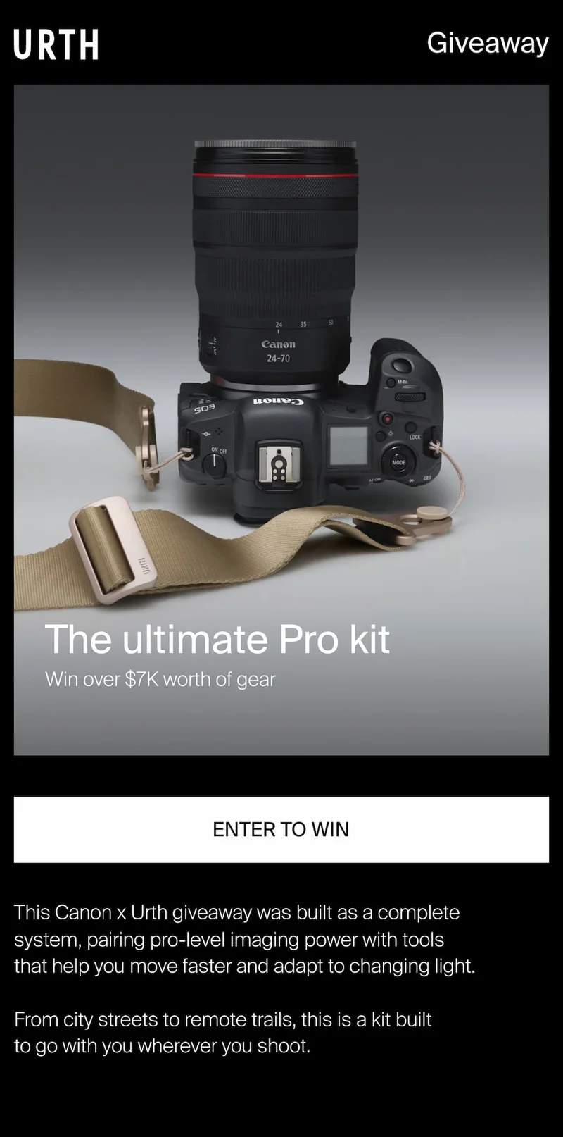 Enter to win