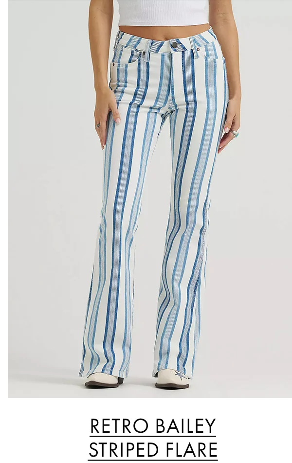Retro Bailey Striped Flare