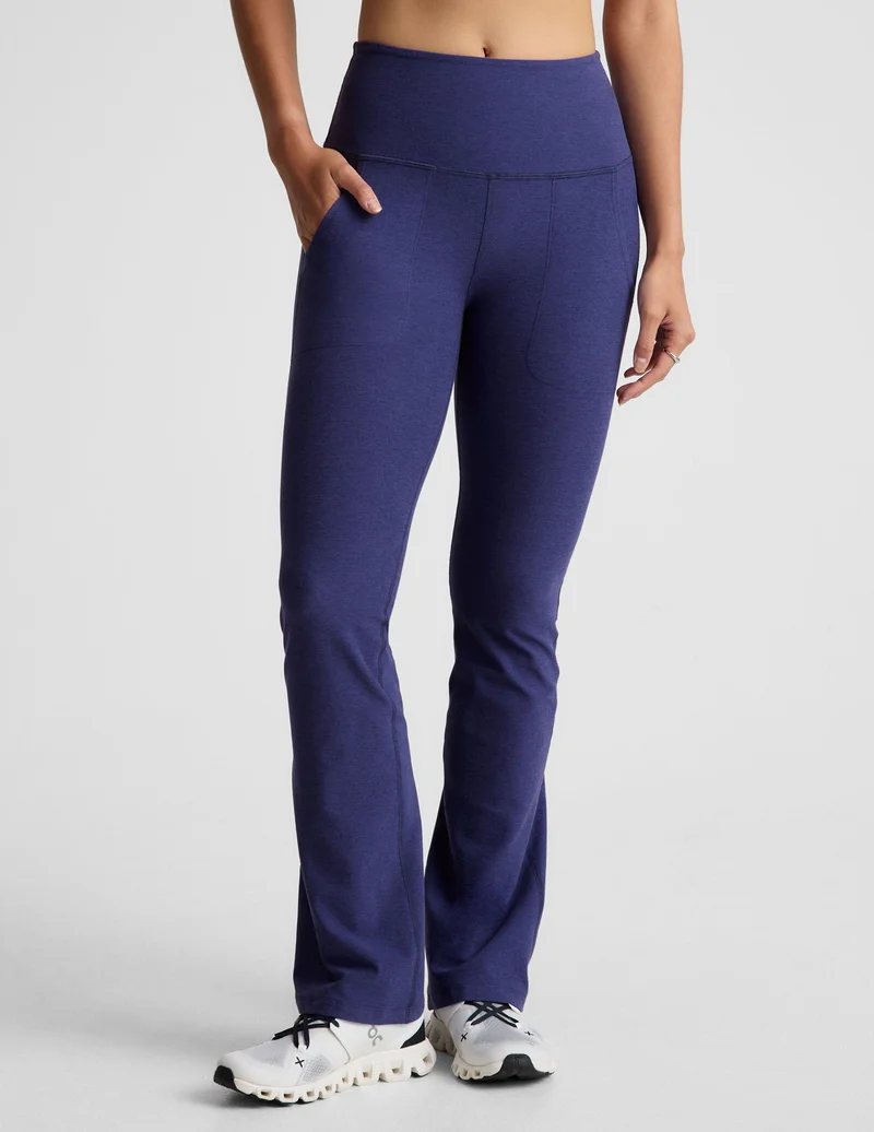 Image of Spacedye High Waisted Practice Pocket Bootcut Pant