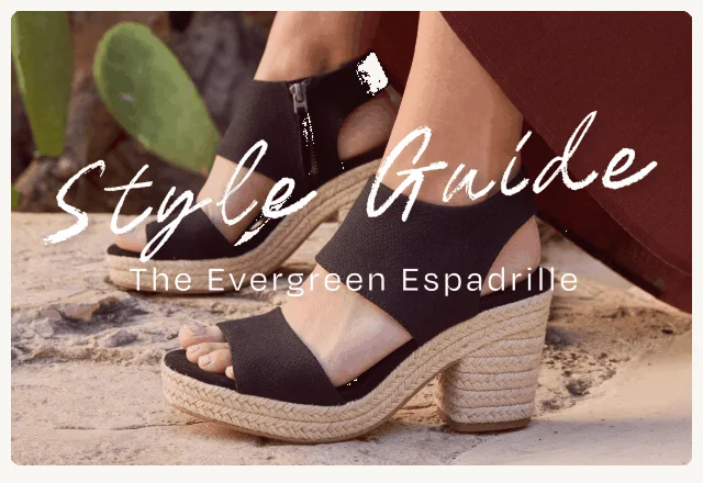 Style Guide The Evergreen Espadrille