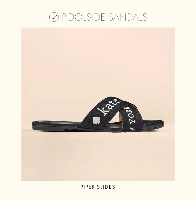 POOLSIDE SANDALS