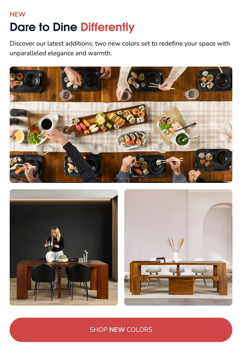 Dare to Dine Differently