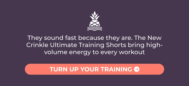 They sound fast because they are. The New Crinkle Ultimate Training Shorts bring high-volume energy to every workout