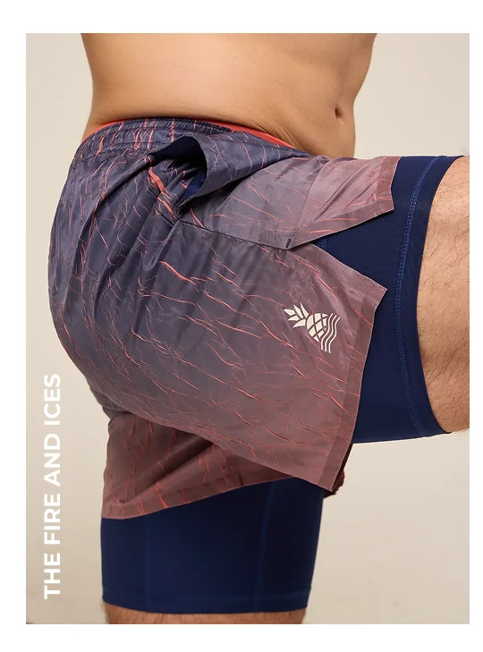 Crinkle Ultimate Training Short: The Fire And Ices 5.5"