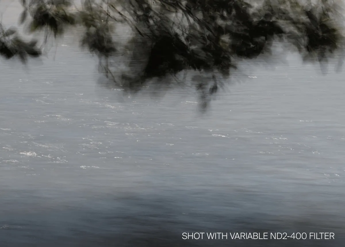 Master light and motion. ND filters