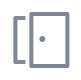 Entry and exit control for up to two doors