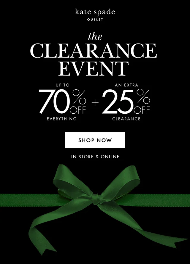 the CLEARANCE EVENT