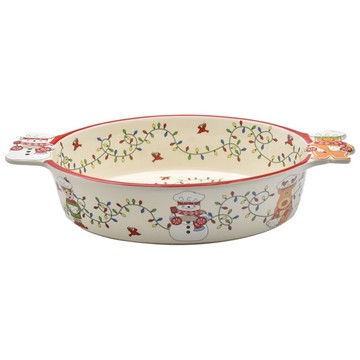 Temp-tations Special Edition Seasonal 3-qt Baker with Figural Handles