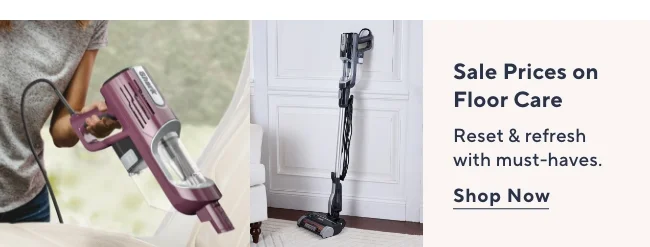 Floor Care on Sale