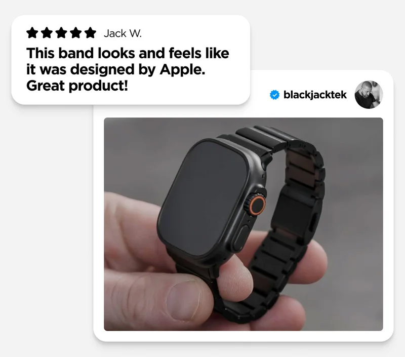 This band looks and feels like it was designed by Apple. Great product.