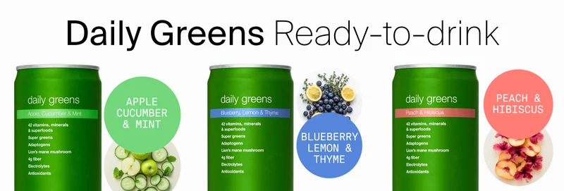 Daily Greens Ready to drink