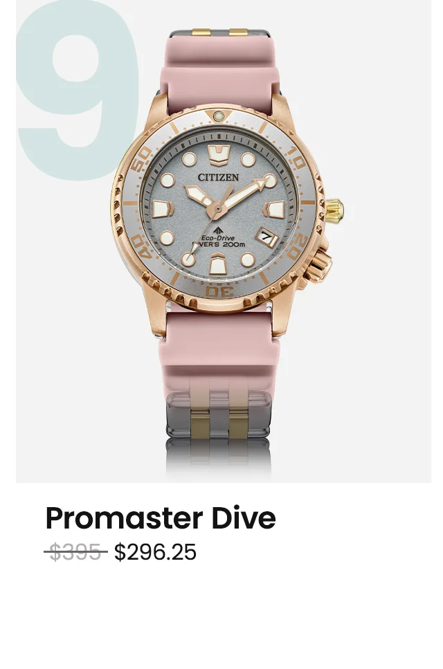 Promaster Dive WAS: $395  NOW: $296.25