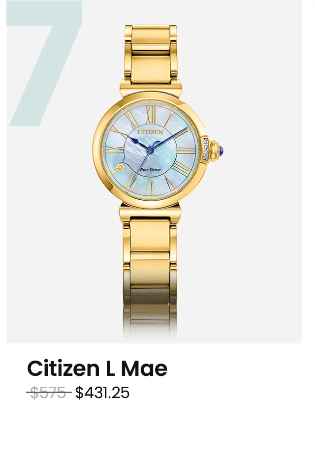 Citizen L Mae WAS: $575  NOW: $431.25