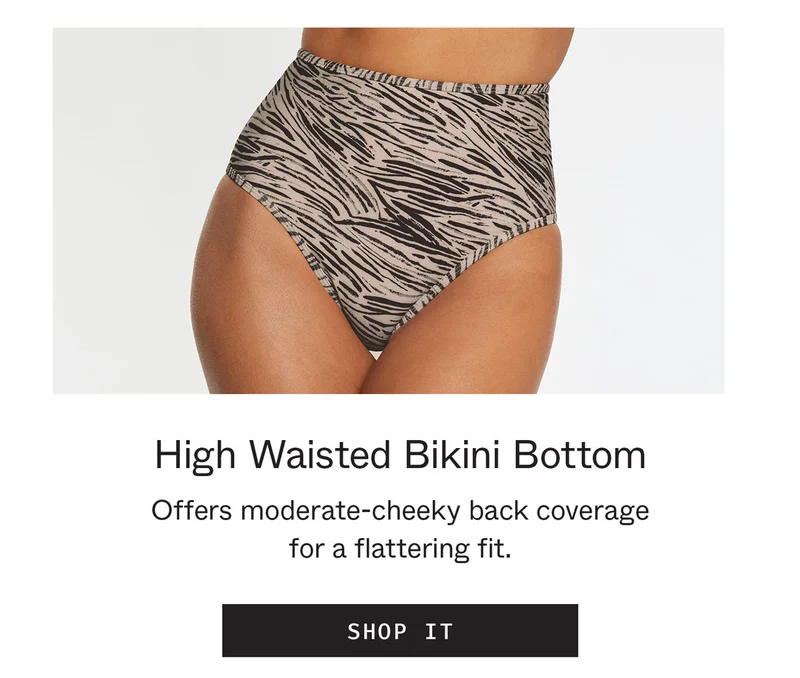 High Waisted Bikini Bottom