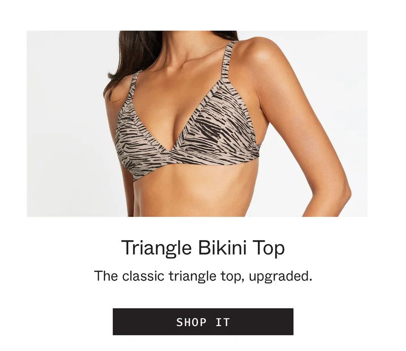 Triangle Bikini Top