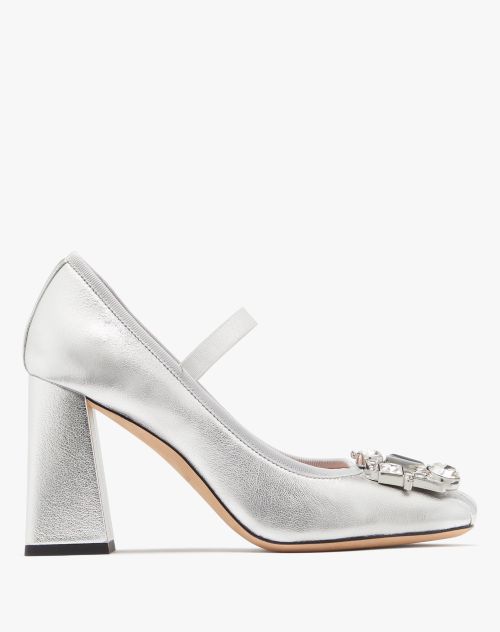 Renata Metallic Mary Jane Pumps